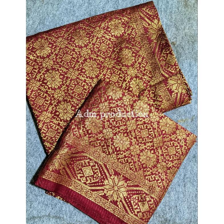 Saless Cod Couple Rok Lilit Songket+Songket Pria//Songket Couple//Rok Lilit Songket Dan Songket Rump