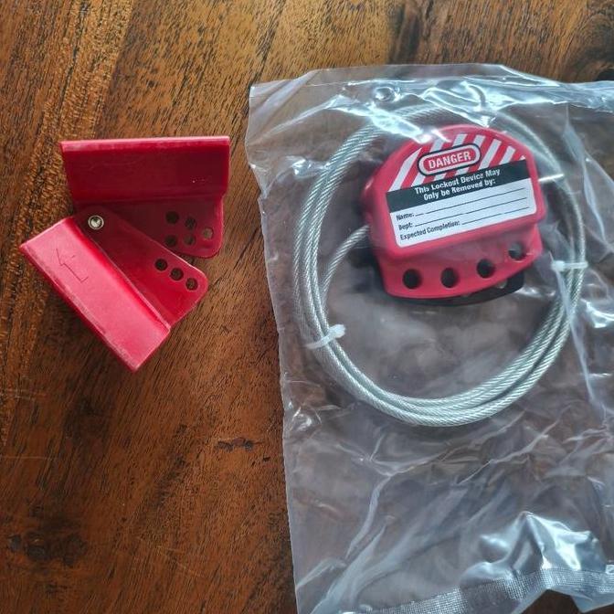 Malikha&Nahla Butterfly Valve Lockout SET