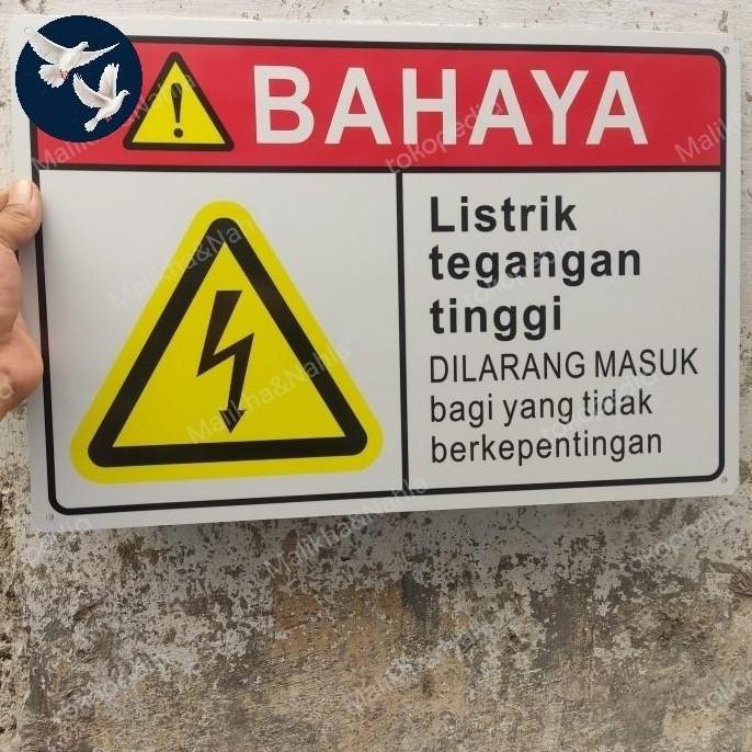 RAMBU K3 BAHAYA LISTRIK