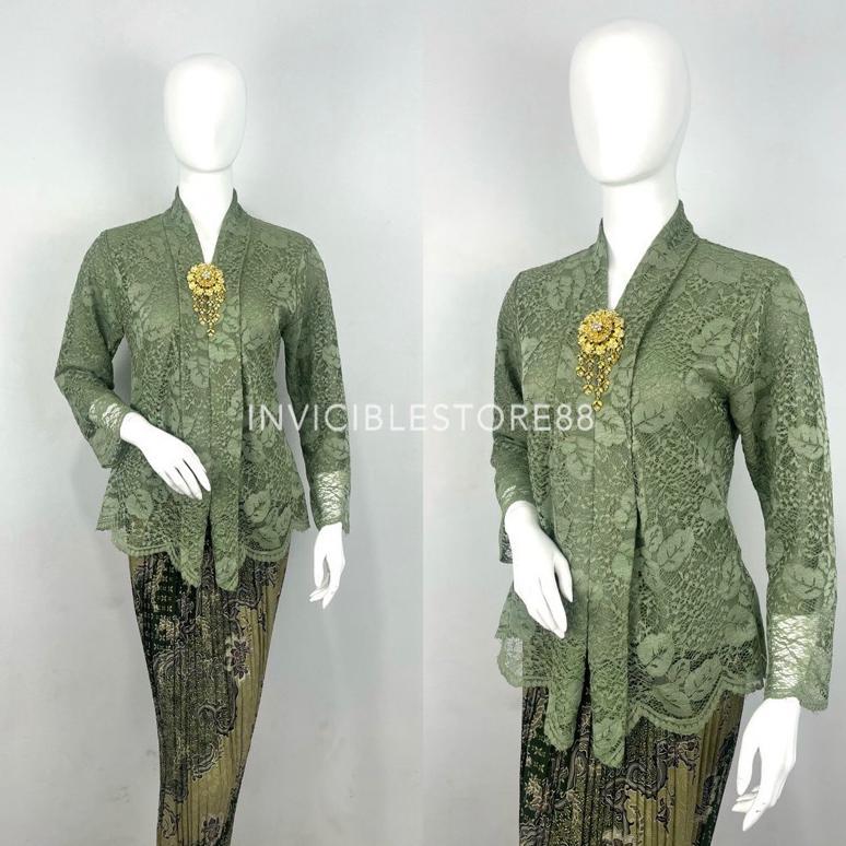 Unik Kebaya Tunik / Tunik Tulle / Kebaya Modern / Kebaya Tile / Kebaya Kartini / Batik Couple
