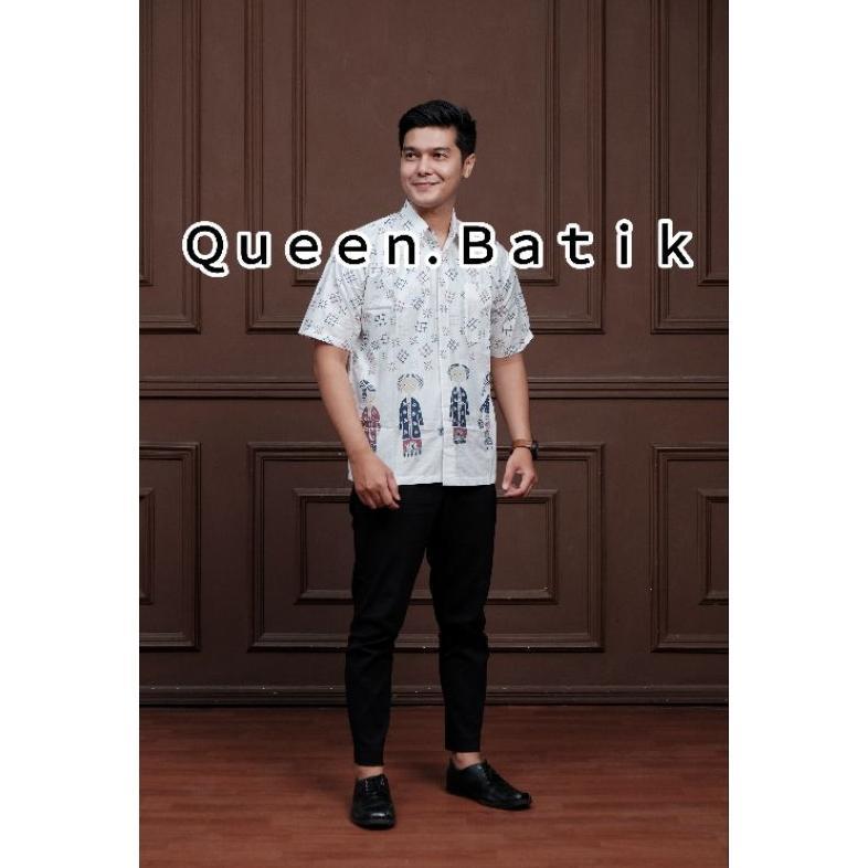 Tahan Lama Baju Batik Wanita Modern  Atasan Baju Batik Wanita Bu Tejo