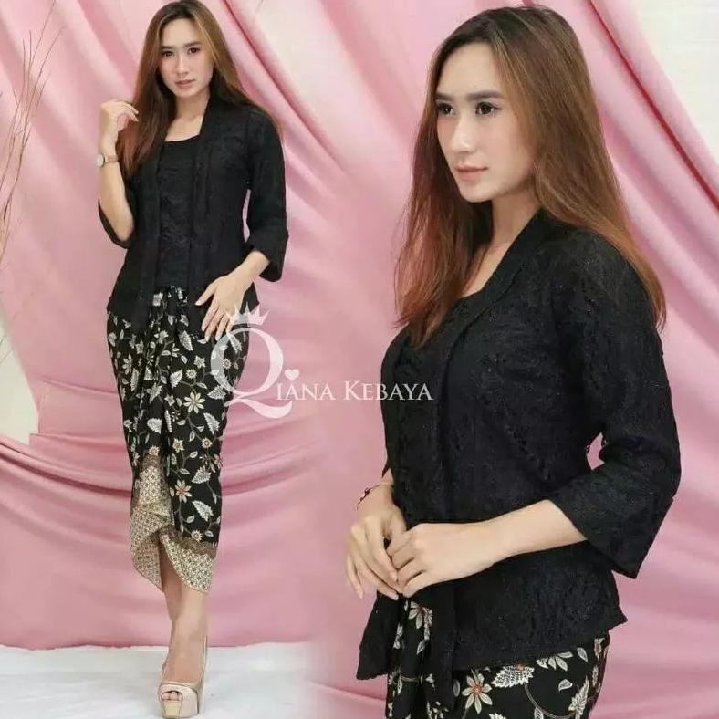 Disc Set Kebaya Kutubaru Brokat Modern Baju Wisuda Pesta Kondangan Tunangan Kartinian Atasan Kebaya 
