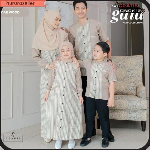 Gaia Stripe / Gamis Katun Salur / Gamis Garis Garis / Gamis Casual / Casual Dress / Gamis Motif Salu
