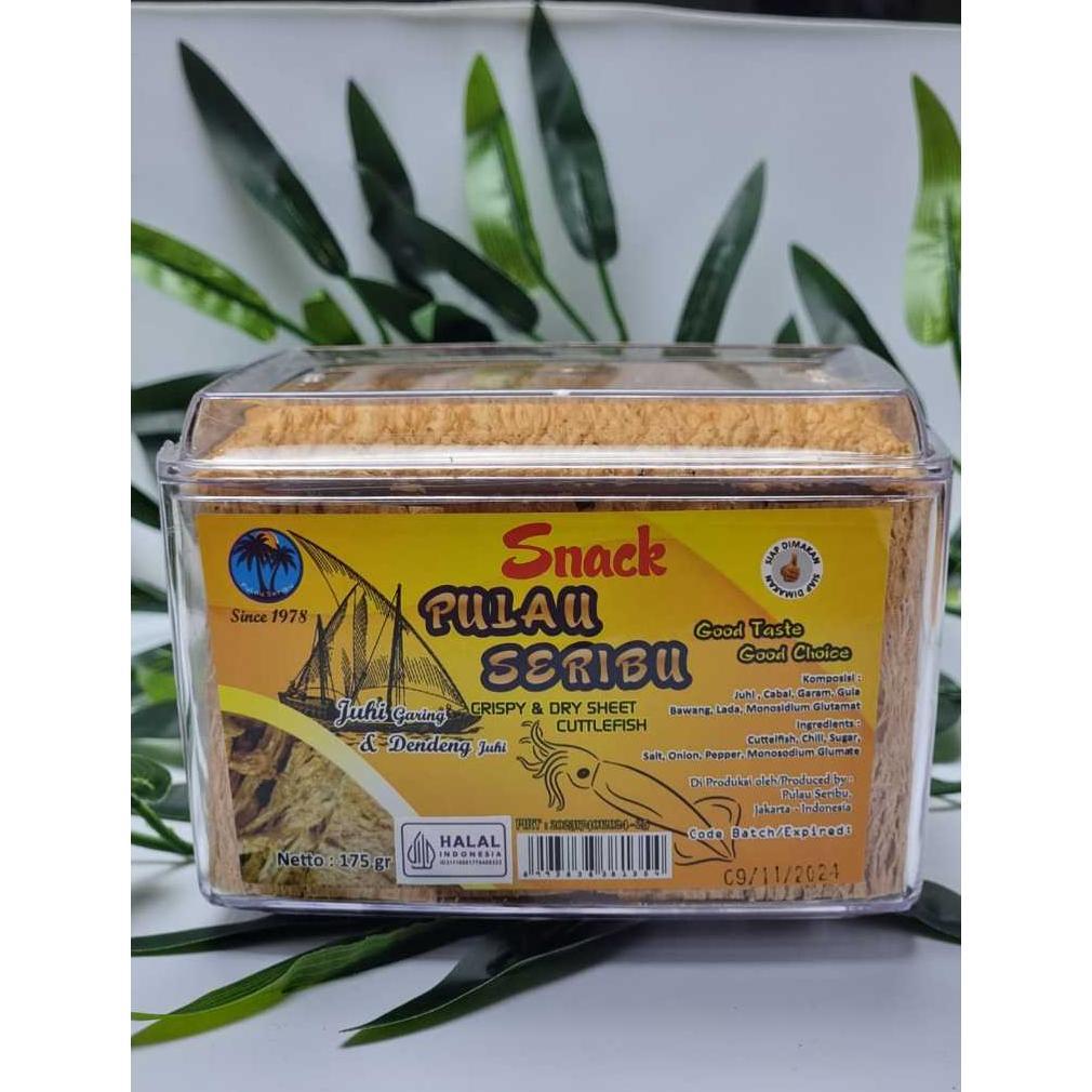 Terbaru Snack Juhi Pulau Seribu Toples Sedang Juhi Kering