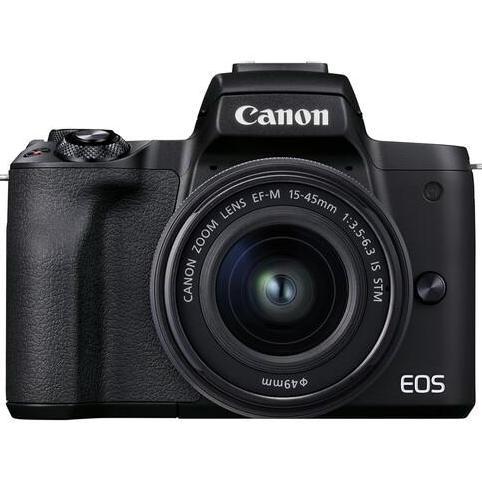 Canon EOS M50 II Kit 15-45MM GARANSI RESMI M 50 MARK 2 MIRRORLESS