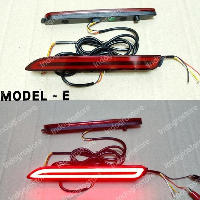 Promo Lampu LED Reflektor Bemper Belakang Mobil Grand Innova 2009 2010 2011 2012 2013 2014 2015 Disk