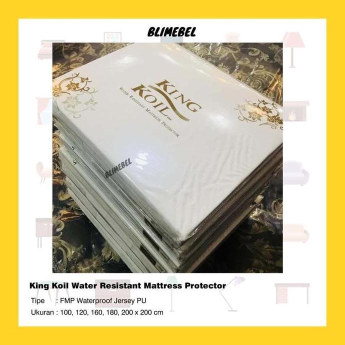 TERLARIS - King Koil Mattress Protector Fitted Waterproof / Pelindung Matras King