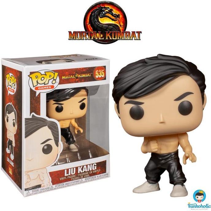 HOT SALE FUNKO POP GAMES MORTAL KOMBAT - LIU KANG (CLASSIC) #535 TERMURAH