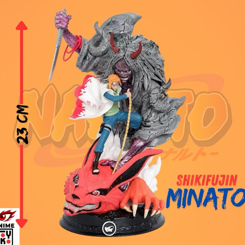 Action Figure Naruto Versi Minato Shikifujin Kurama