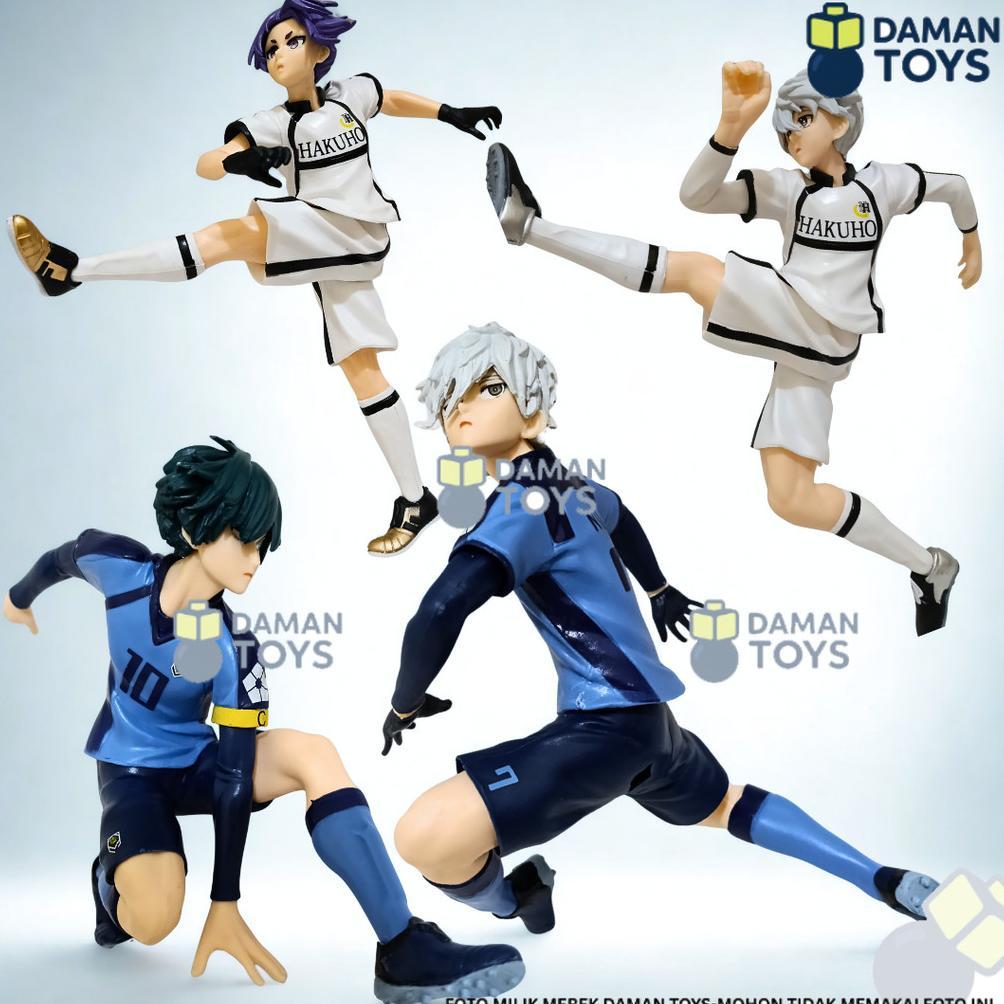 Action Figure Blue Lock Seishiro Nagi Rin Itoshi Mikage Reo
