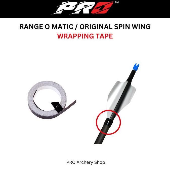 SPIN WING WRAPPING TAPE - LEM / LAKBAN SPIN VANE - PEREKAT SPIN VANES - TAPE LILITAN VANES ANAK PANA