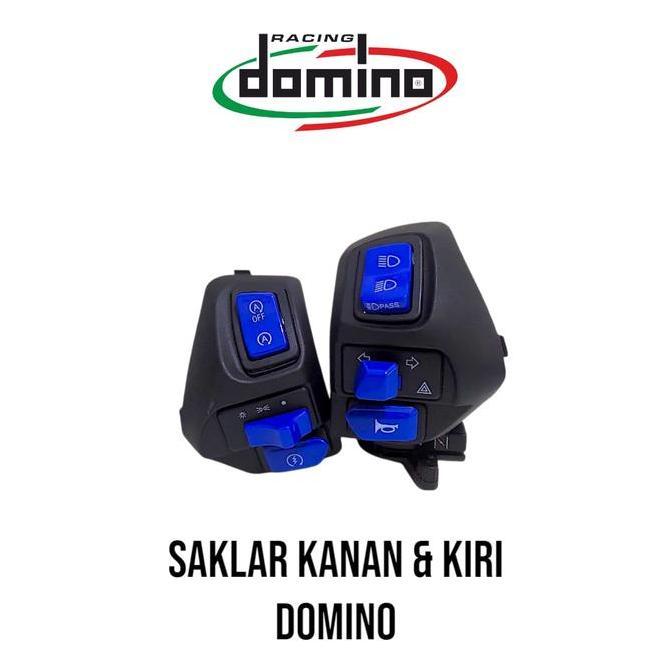 Saklar Variasi Saklar Set Kiri & Kanan Domino Polos Saklar Motor Variasi Saklar Domino Motor Mio Spo
