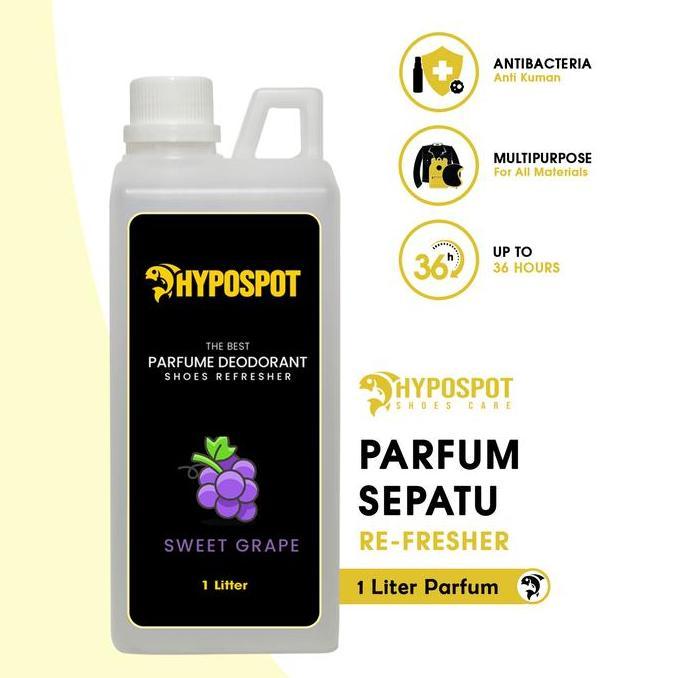 Super- Hypo Fresh Parfume 1 Liter - Pewangi Sepatu - Shoe Parfume - Pengharum Dan Penghilang Bau Sep