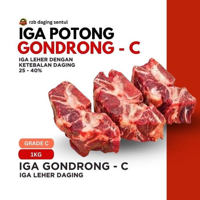 Carne- Iga Gondrong 1Kg Daging Sapi