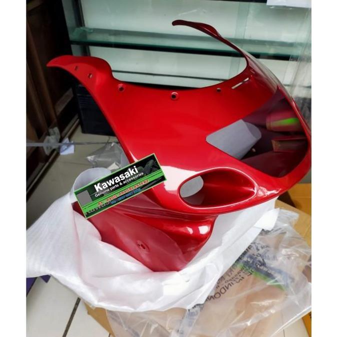 fairing atas ninja rr old merah maron orinal