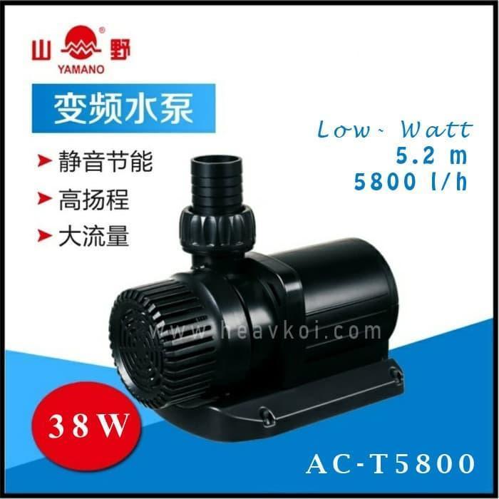 yamano AC-T5800 act 5800 act5800 submersible pump / pompa celup kolam