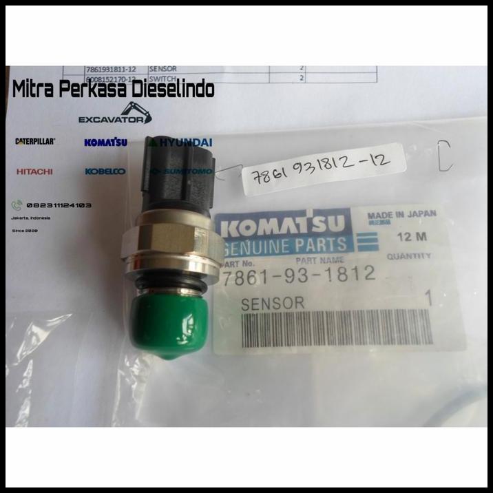 BEST DEAL 7861-93-1812 / 7861931812 / 7861 93 1812 SENSOR HIGH PRESSURE PC200-8 