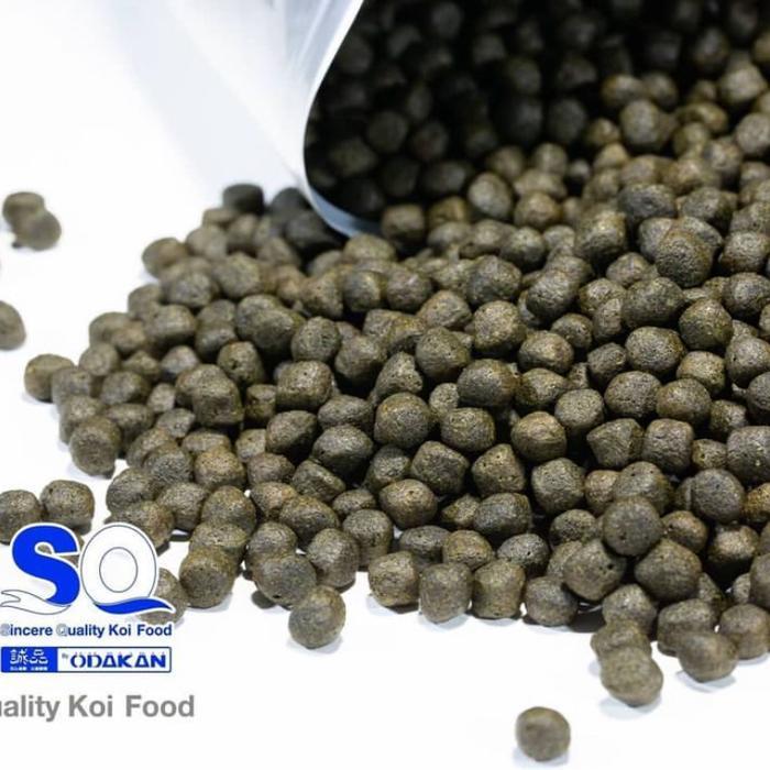 Pakan Koi Premium Made in Japan ODAKAN SQ Series Color Growth White Healthy Wheatgerm Repacking 1 Kg