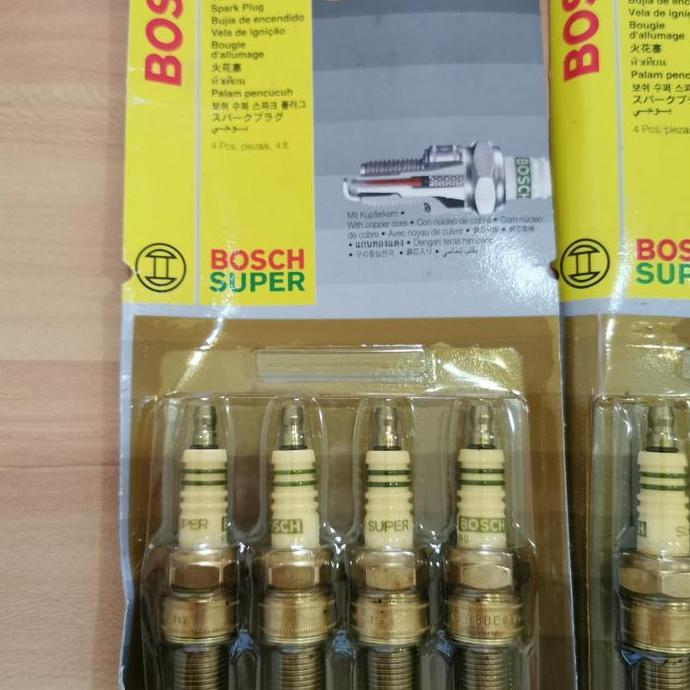 TERMURAH - BUSI BOSCH W8DC/SPARK PLUG W8DC UNTUK GENSET DAN MOBIL (4PCS)