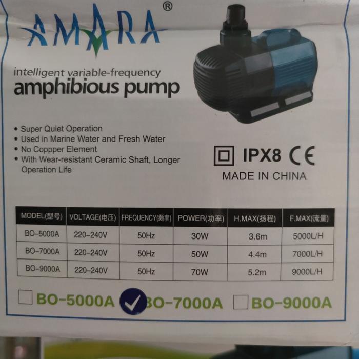 Sobo pompa celup kolam aquarium Sobo BO 7000A