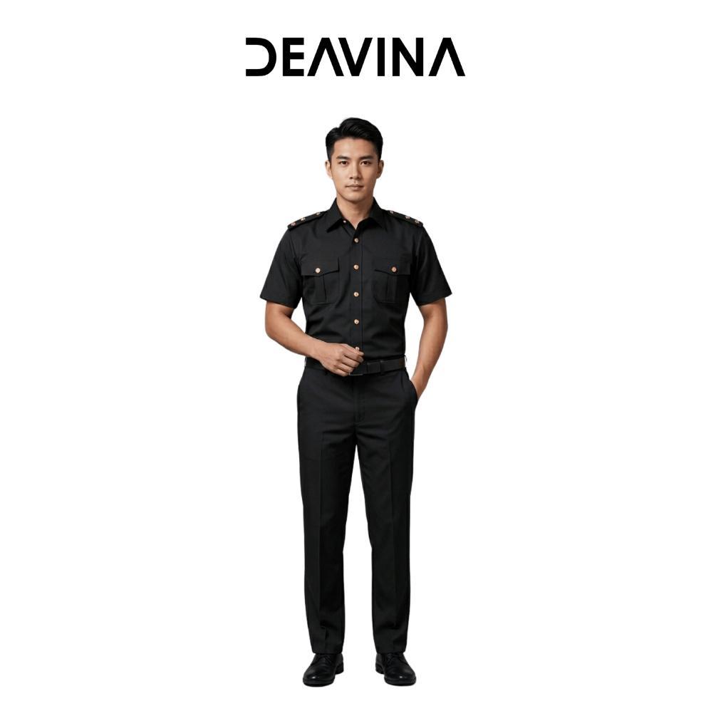 BEST SELLER [ 1 STEL ] SERAGAM SATPAM SAFARI LENGAN PENDEK / BAJU SAFARI SECURITY PRIA PAKAIAN DAN C