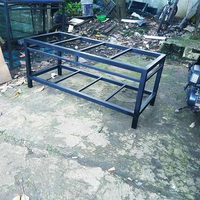 rak hollo aquarium 100x50x50 ceper tinggi 50cm