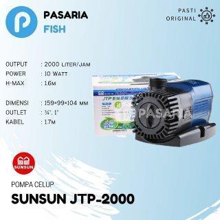 SUNSUN JTP2000 / JTP 2000 liter/jam Pompa Celup Kolam Rendah Daya