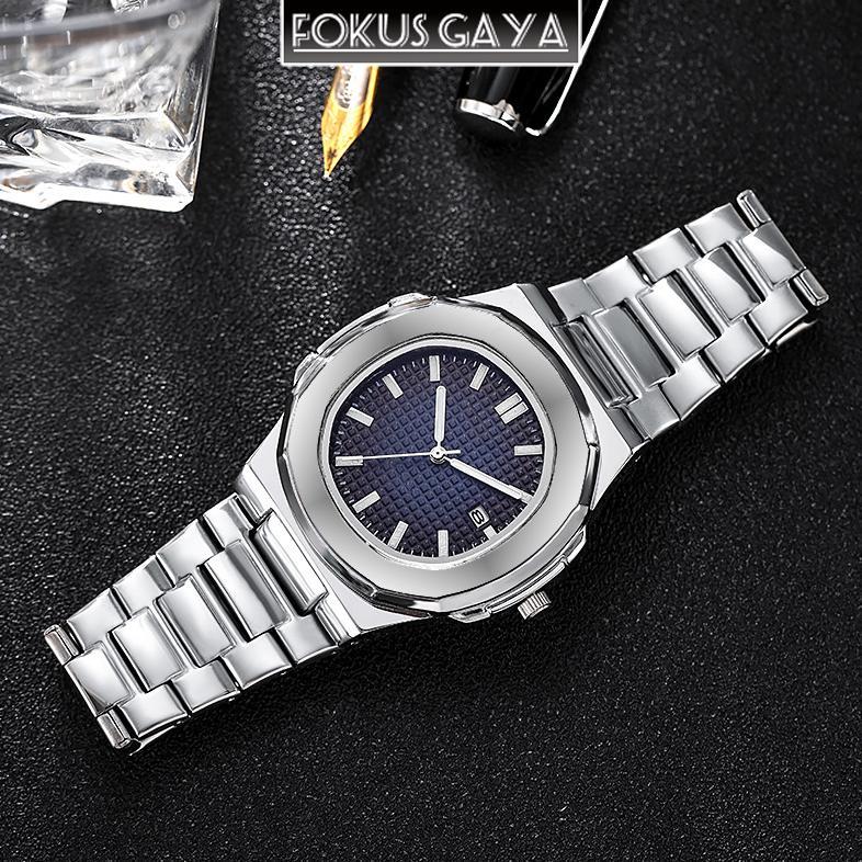 Sale Jam Tangan Pria Men Watches Original Stainless Steel Golden Fashion Business