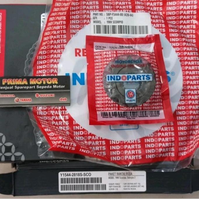 HARGA DISC - GEAR SET SCORPIO Z INDOPART GIR SET SCORPIO Z INDOPART