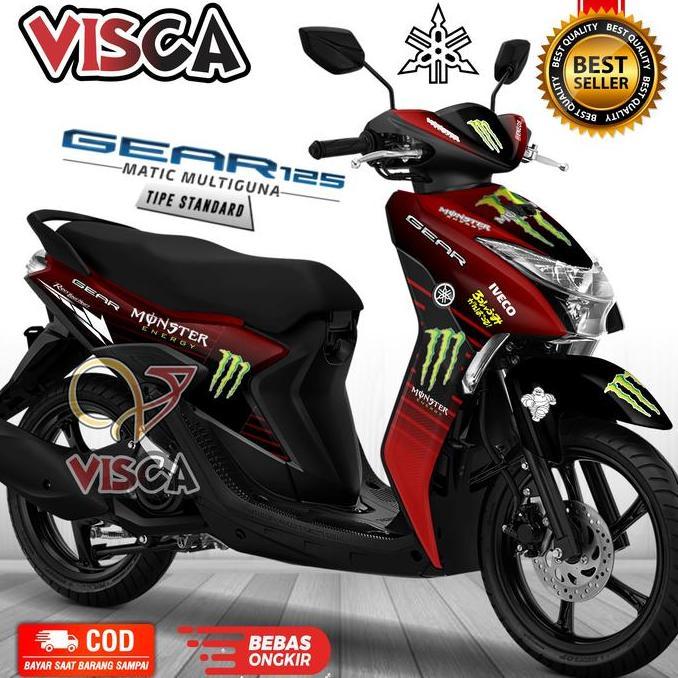 Decal MIO Gear 125 Full body Striping MIO Gear 125 body Sticker MIO Gear125 Full body Variasi Keren 