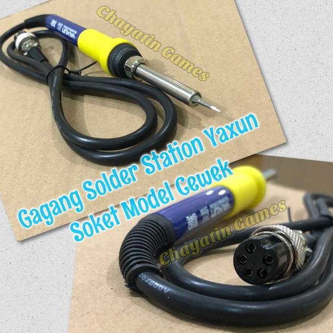 TERMURAH - Gagang Solder Station Original Merk Yaxun Model Soket Cewek