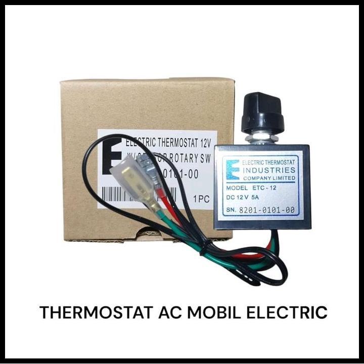HOT DEAL THERMOSTAT AC MOBIL TERMOSTAT DIGITAL TERMOSTAT ELECTRIC UNIVERSAL 12V BERKUALITAS 