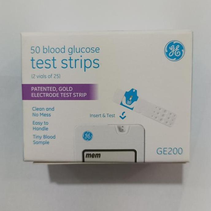 Test Strip Alat Cek Gula Darah GE200 isi 50