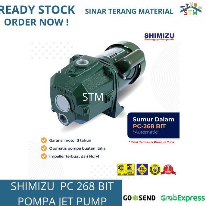 TERBARU - Pompa Air Shimizu PC 268 BIT Otomatis / Pompa Shimizu / Jet Pump