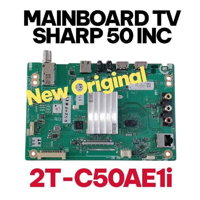 MB - MOBO - MOTHERBOARD - MAINBOARD TV SHARP 50 INC 2T-C50AE1i - 2T-C50AE1 NEW ORIGINAL CVCU31