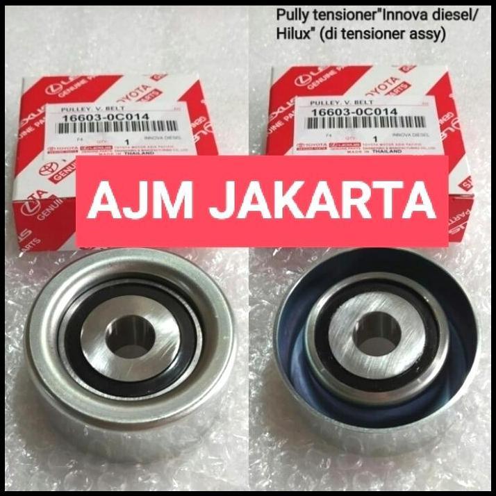 HOT DEAL PULLY TENSIONER INNOVA DIESEL HILUX DIESEL ORIGINAL