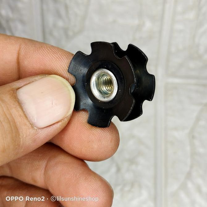 Jangkar Fork Oversize 28.6mm Pengunci Stem Lock StarNut Sepeda MTB Roadbike Lipat Seli BMX