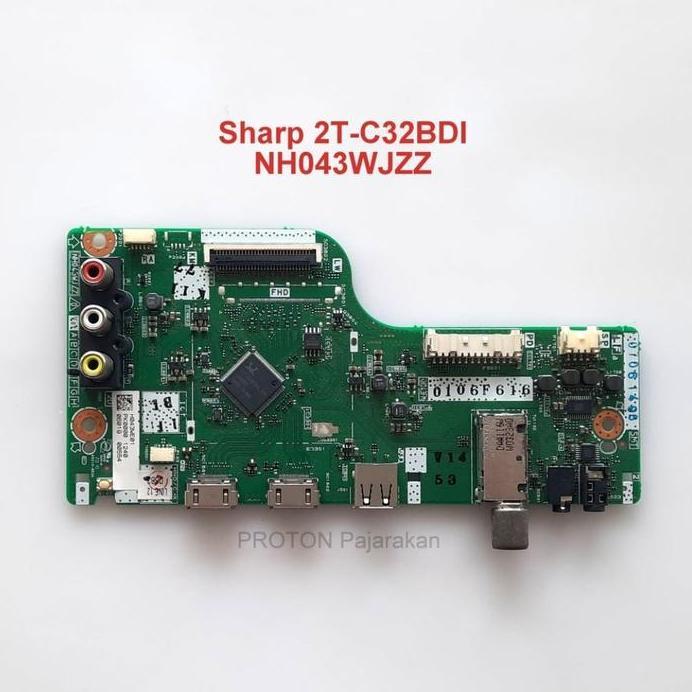 Mainboard LCD TV Sharp Aquos 2T-C32BD1I 2T C32BD1I C32BD1 C32BD11 LC-32SA4200 Mesin Matherboard NH04