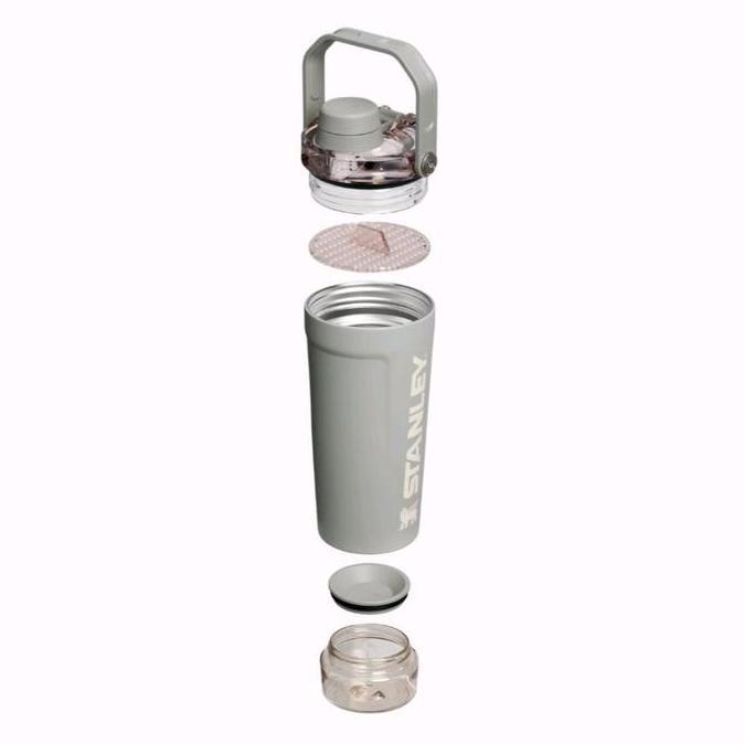 STANLEYy Activate Shaker Bottle 20oz SAGE GREY