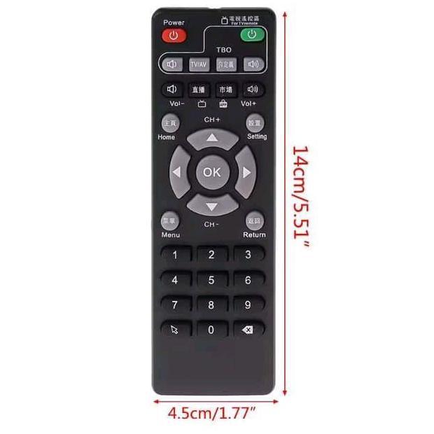 Remote control for Unblock Tech TV Box UBOX3 UBOX4 BT S800 S900 16G to UBOX