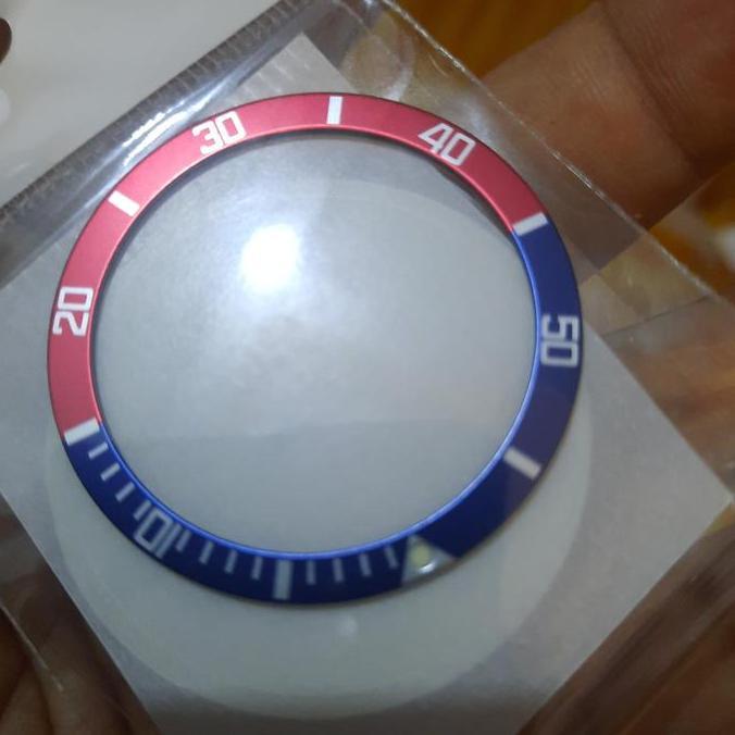 Insert Bezel Pepsi Mod Seiko Outer Diameter 38mm Insert Diameter 32mm