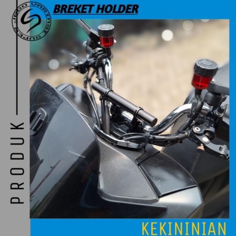 Premium Breket Gps Pcx Adv - Breket Dudukan Holder Handphone Hp Gps Pcx Adv Beat Street Xabre Vixion