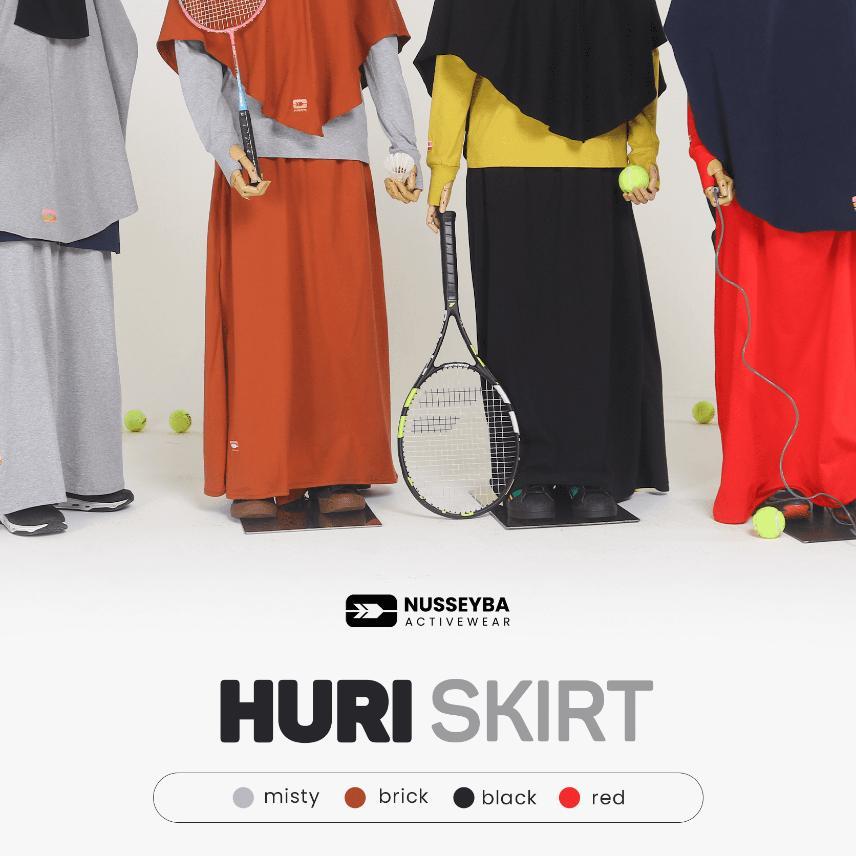Nusseyba Huri Skirt Rok Celana Olahraga Rok Celana Wanita Muslimah (Rokcel)