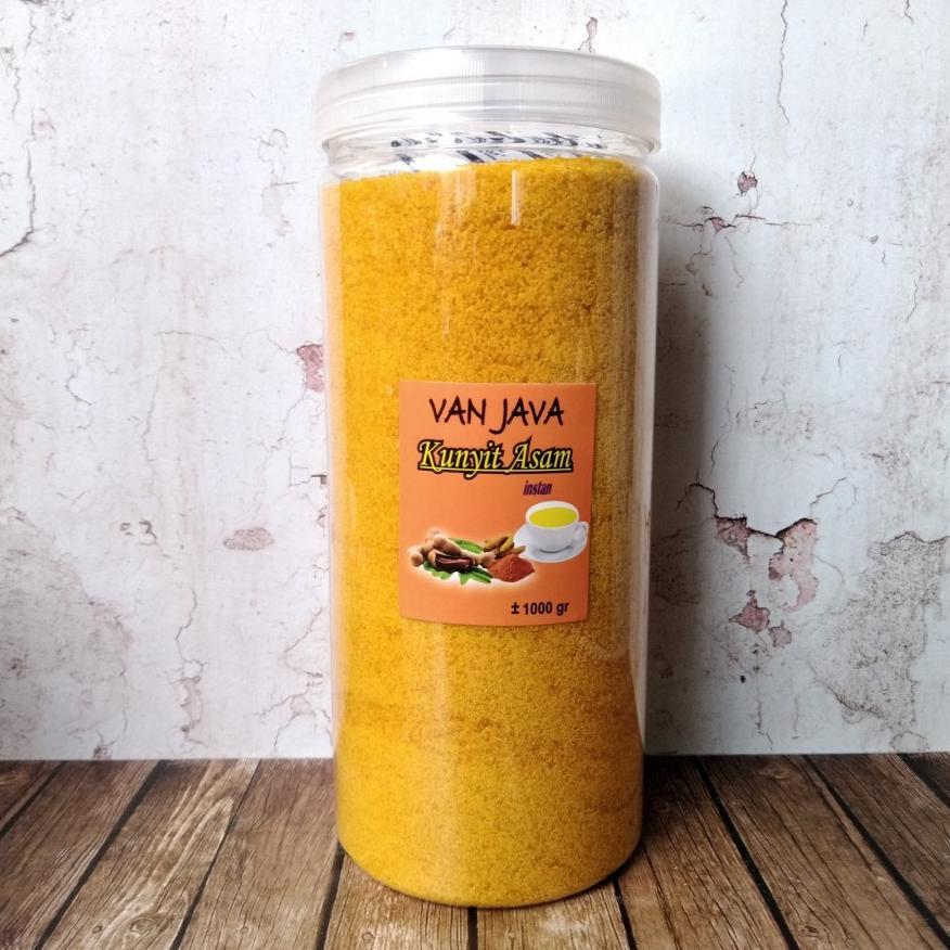 Kunyit Asam / Kunir Asem Bubuk Instan VAN JAVA 1 Kg