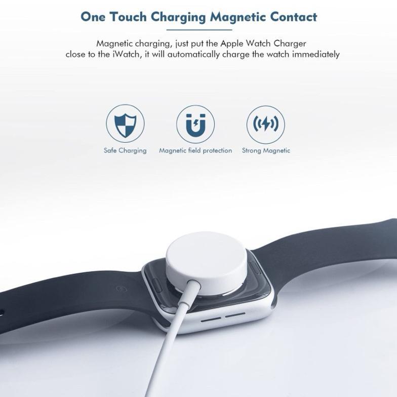 Charger Watch wireless jam apple series 1 2 3 4 5 6 7 8 9 FE model USB tipe C original 100% DISKON