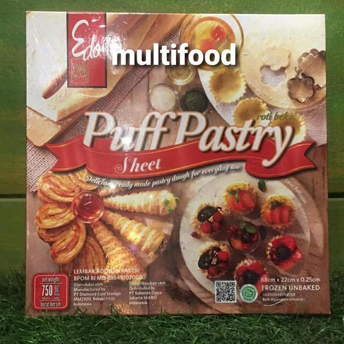 Perkakaskue- Puff Pastry Sheet Edo / Kulit Pastry Halal / Kulit Zuppa