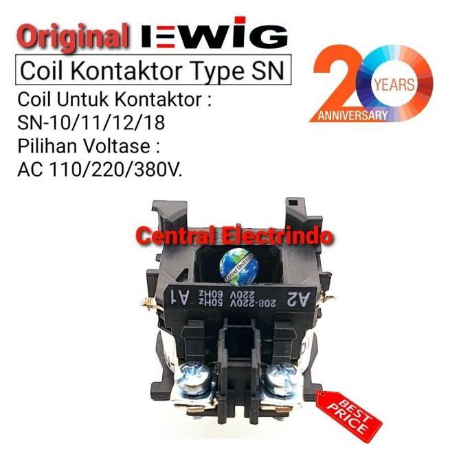 Callyou- Koil Coil Kontaktor Contactor Ewig Sn-10/11/12/18.