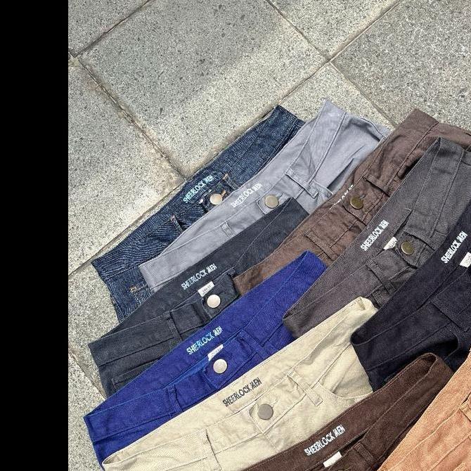[SL-01] Sherlock Longpants Chino Men | Celana Panjang Chino Pria Casual JS