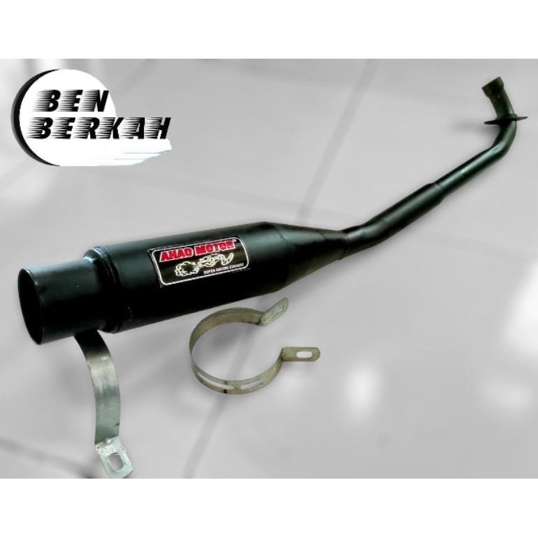 Promo Knalpot Racing Ahau Hitam Pemakaian Jupiter Jupiter Z Vega Vega R Vega Zr Smash Shogun C70 Sup