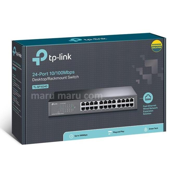 TERLARIS SWITCH HUB 24 PORT 100MBPS TPLINK SF1024D